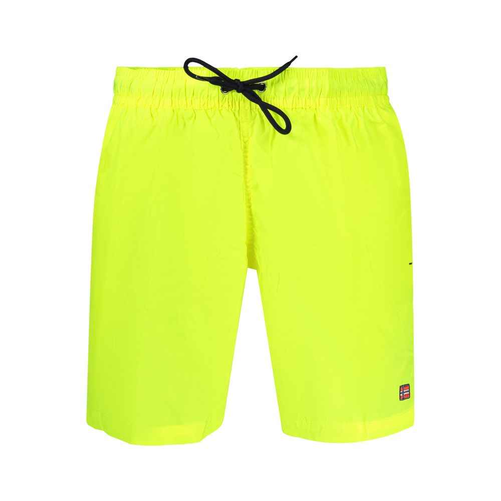 Yellow Polyamide Swim Shorts