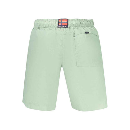 Green Polyamide Swim Shorts