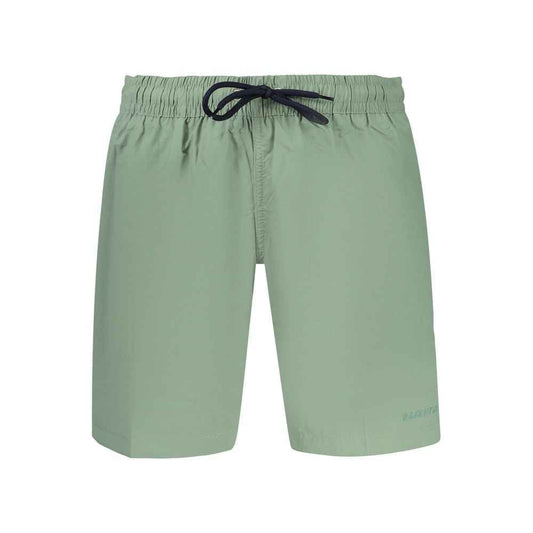 Green Polyamide Men's Swimwear