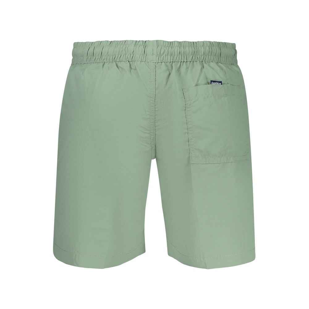 Green Polyamide Men's Swimwear