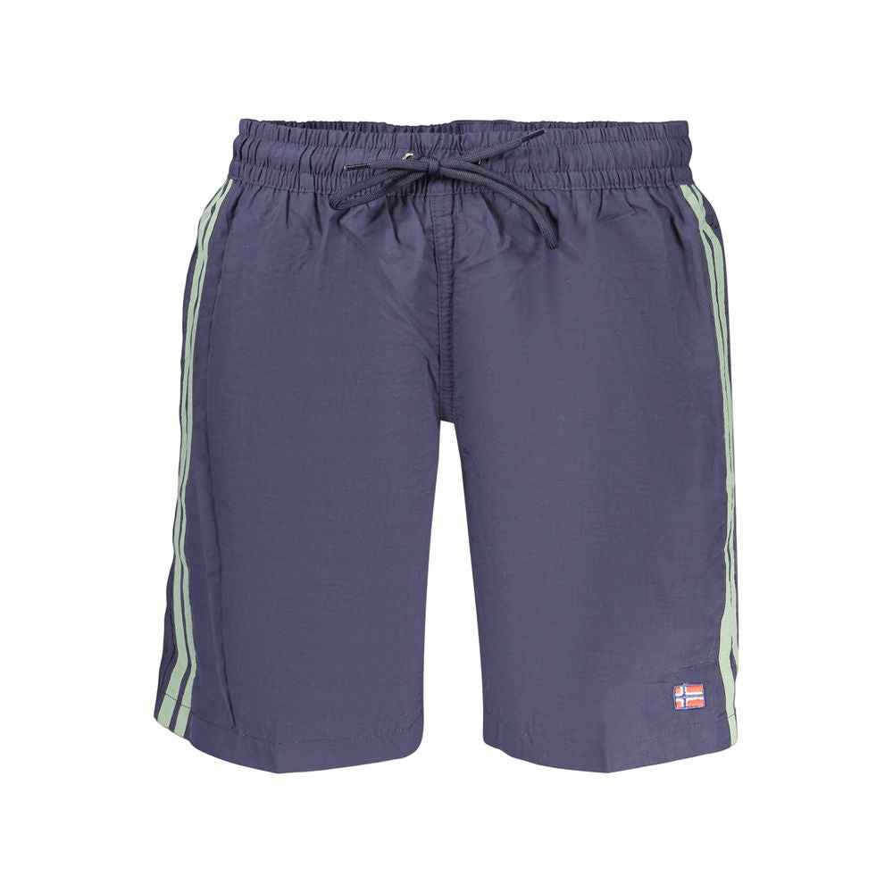 Blu Poliammide Men's Boxer