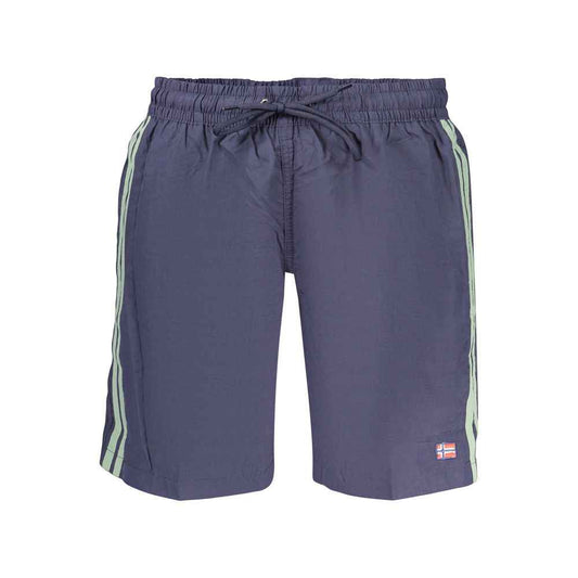 Blu Poliammide Men's Boxer