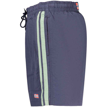 Blu Poliammide Men's Boxer