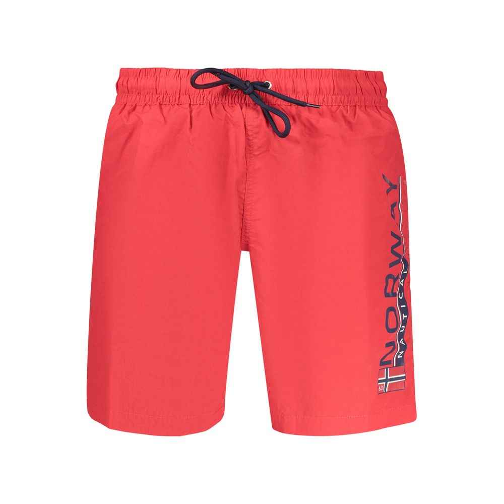 Rosso Poliammide Uomo Swimwear