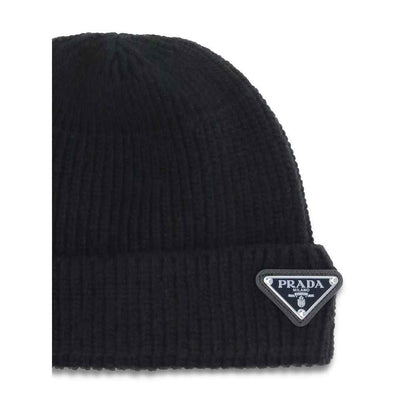 Black Wool Oves Aries Beanie