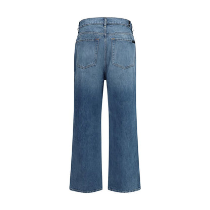 Blue Cotton Relaxed Fit Jeans