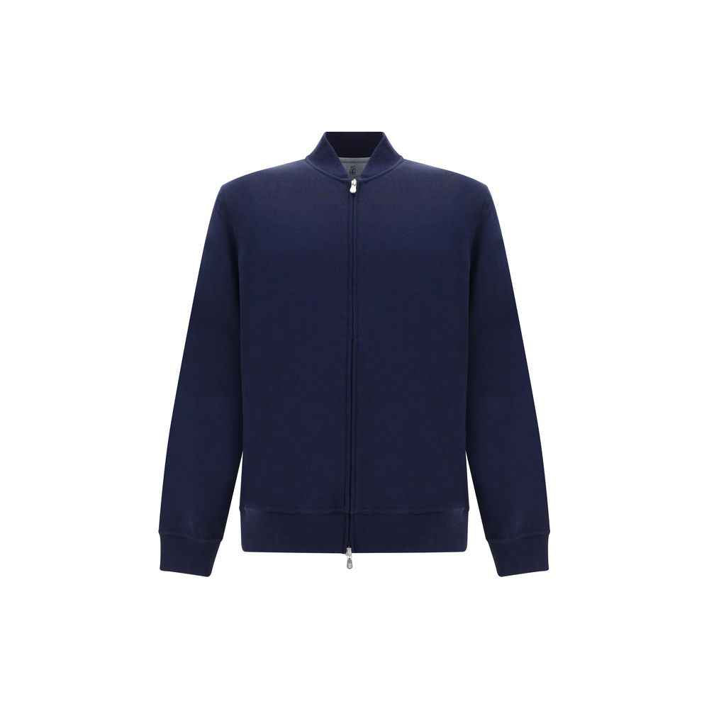 Blue Cotton Sweatshirt