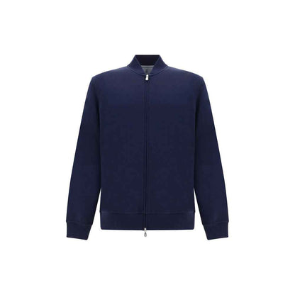 Blue Cotton Sweatshirt