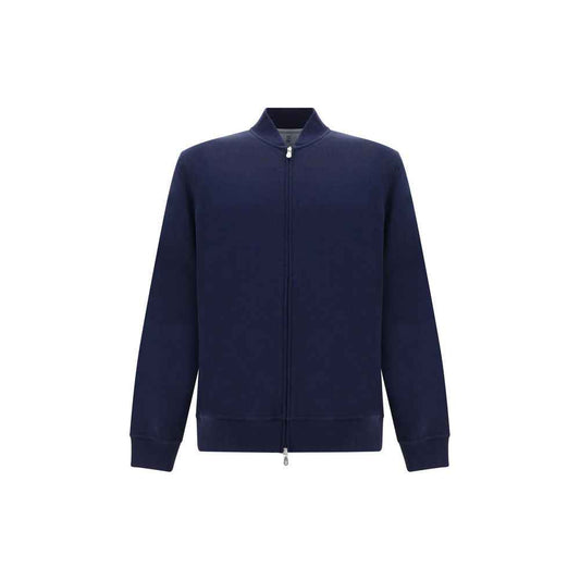 Blue Cotton Sweatshirt
