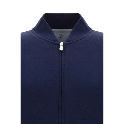 Blue Cotton Sweatshirt