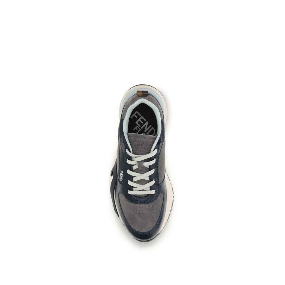 Multicolor Calf Leather Bos Taurus Athletic Sneakers
