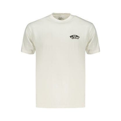 White Cotton Men's T-Shirt