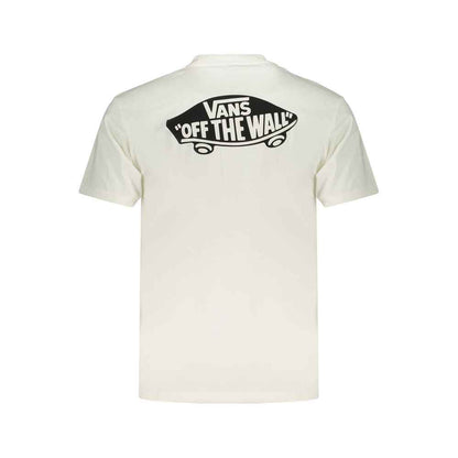 White Cotton Men's T-Shirt