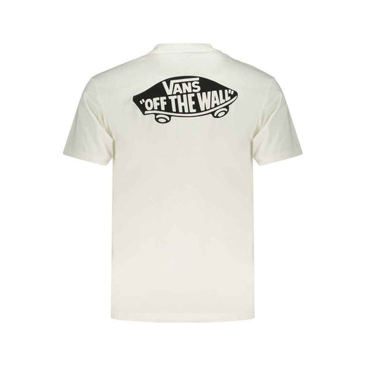 White Cotton Men's T-Shirt