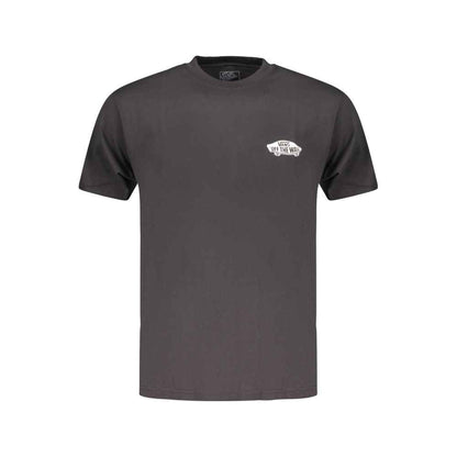 Black Cotton Men's T-Shirt