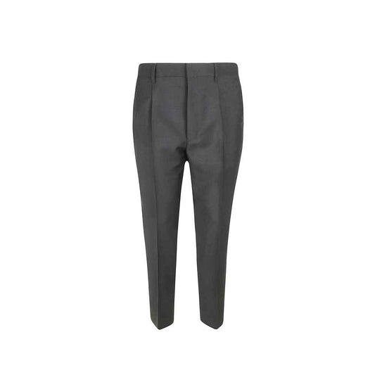 Gray Wool Dress Pants