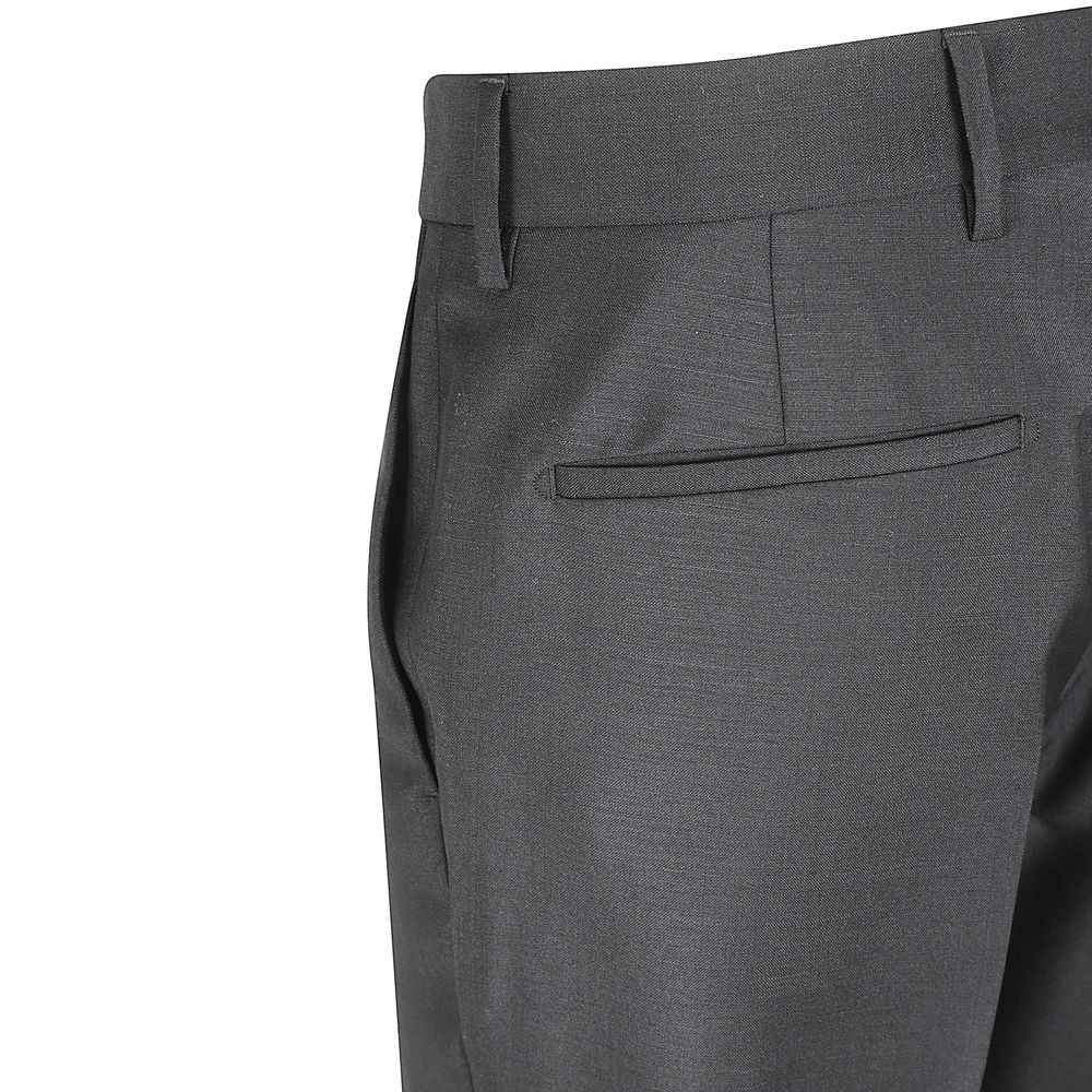 Gray Wool Dress Pants