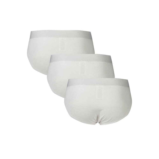 White Polyester Men's Underwear Slip