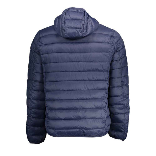 Blue Polyamide Men's Jacket