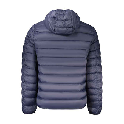 Blu Poliammide Men's Jacket