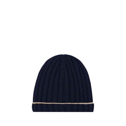 Blue Cashmere Beanie