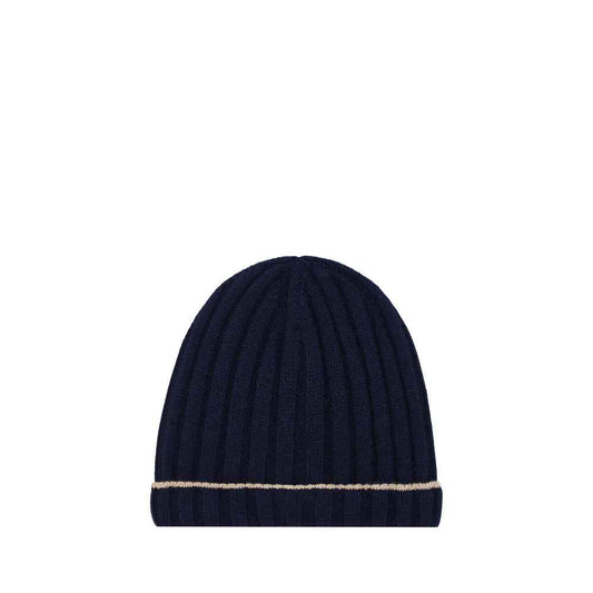 Blue Cashmere Beanie