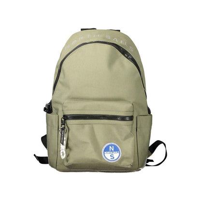Green Polyester Backpack