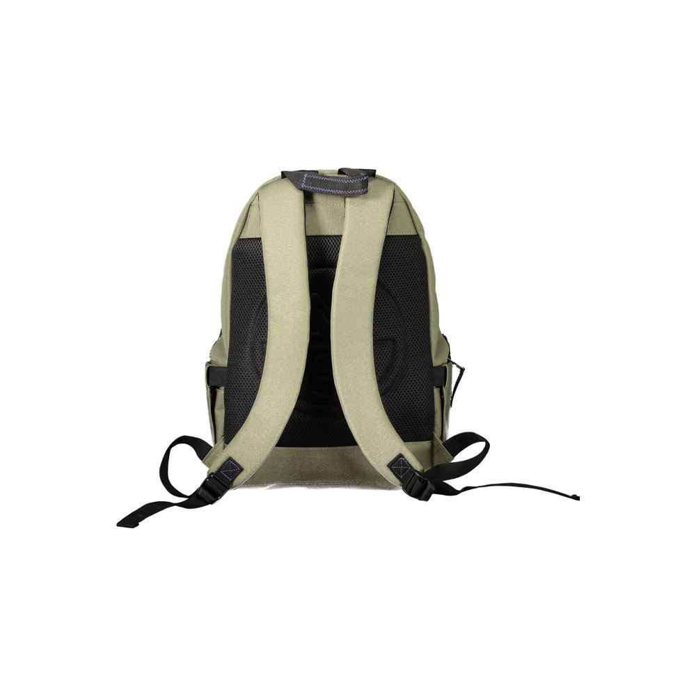 Green Polyester Backpack