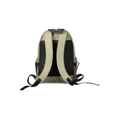 Green Polyester Backpack