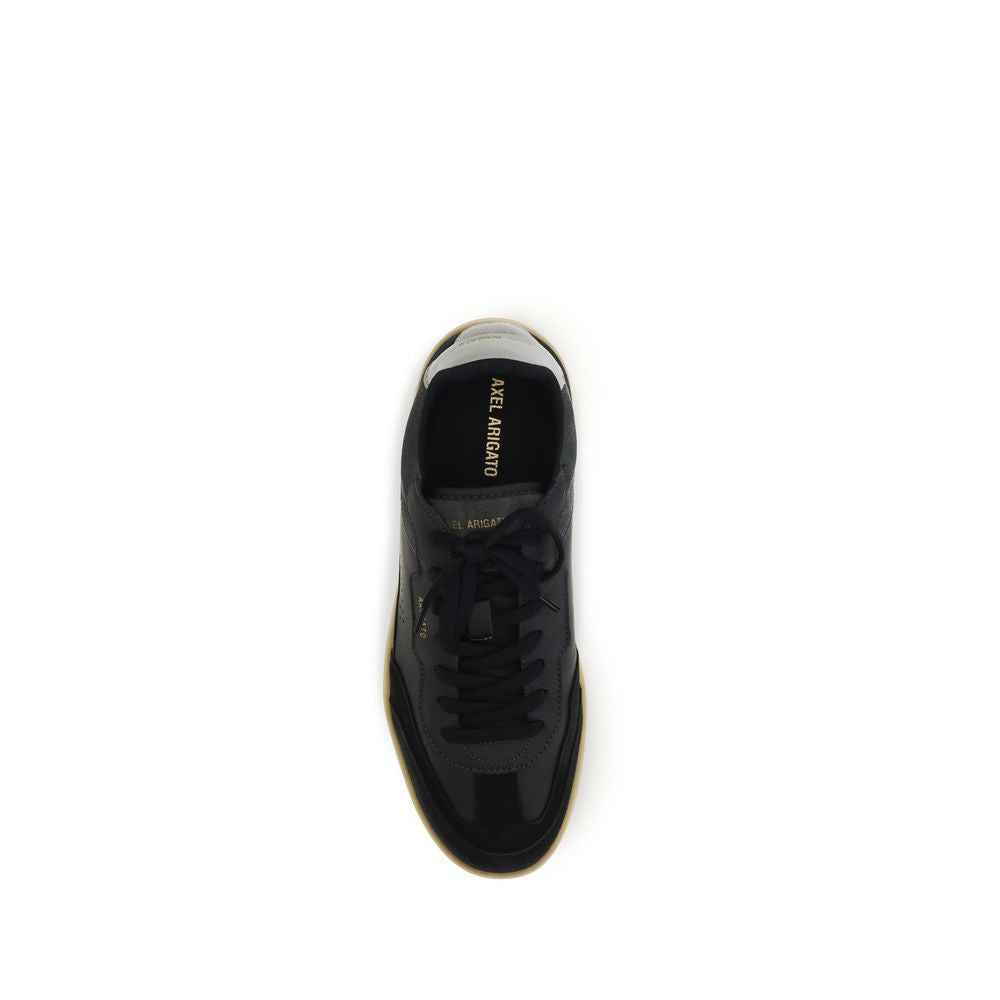 Black Calf Leather Bos Taurus Low Top Sneakers