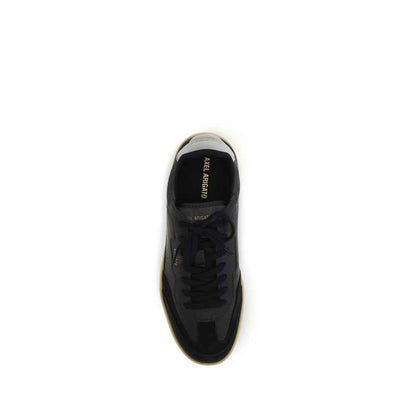 Black Calf Leather Bos Taurus Low Top Sneakers