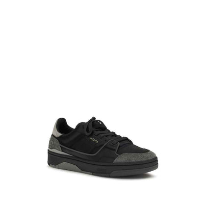 Black Calf Leather Bos Taurus Low Top Sneakers