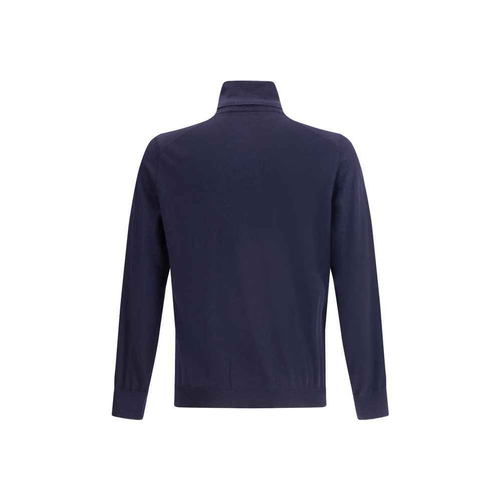 Blue Wool Oves Aries Turtleneck
