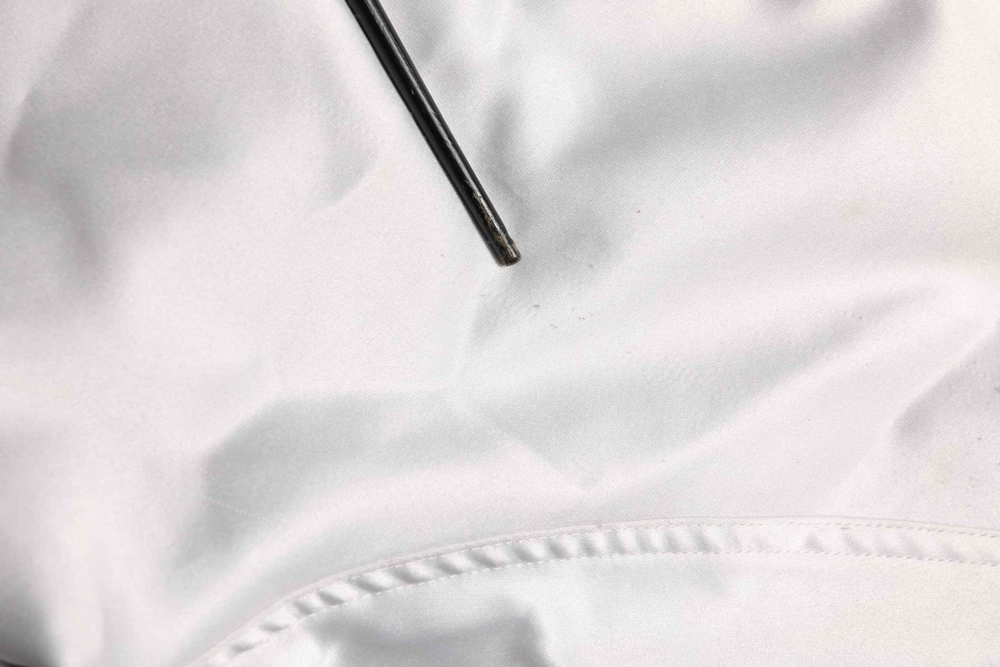 White DG Logo Polyester JerseyBomber Jacket