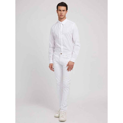 White Cotton Dress Shirt