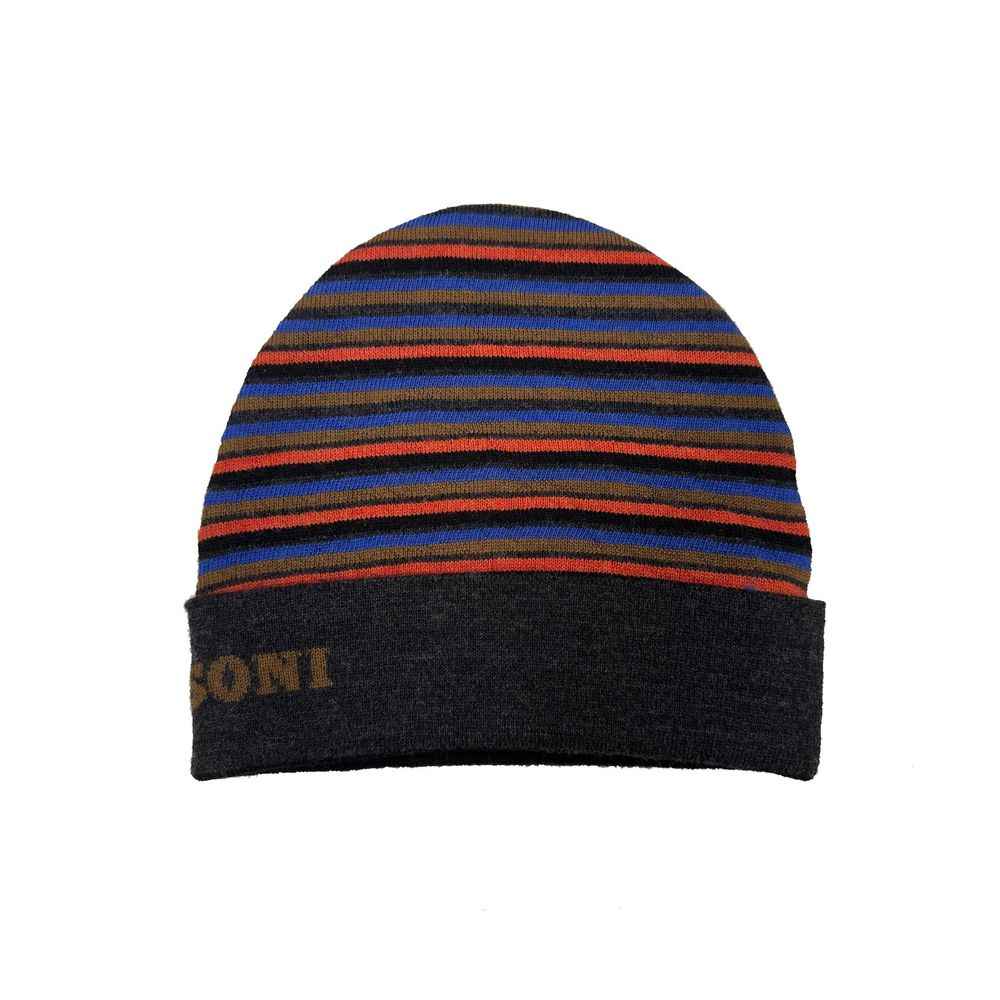 Gray Wool Beanie