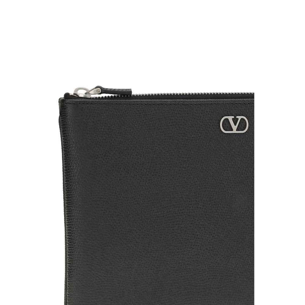 Black Calf Leather Bos Taurus Wallet