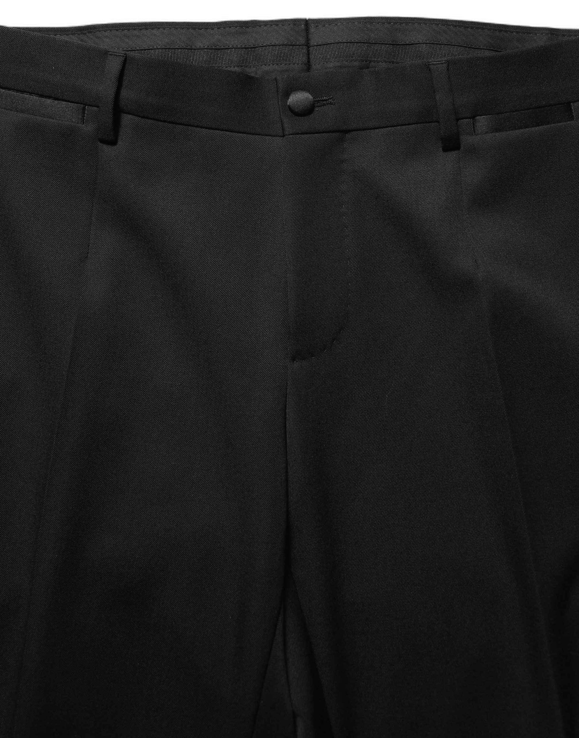 Black Wool Crystal Embellished 2 Piece Suit