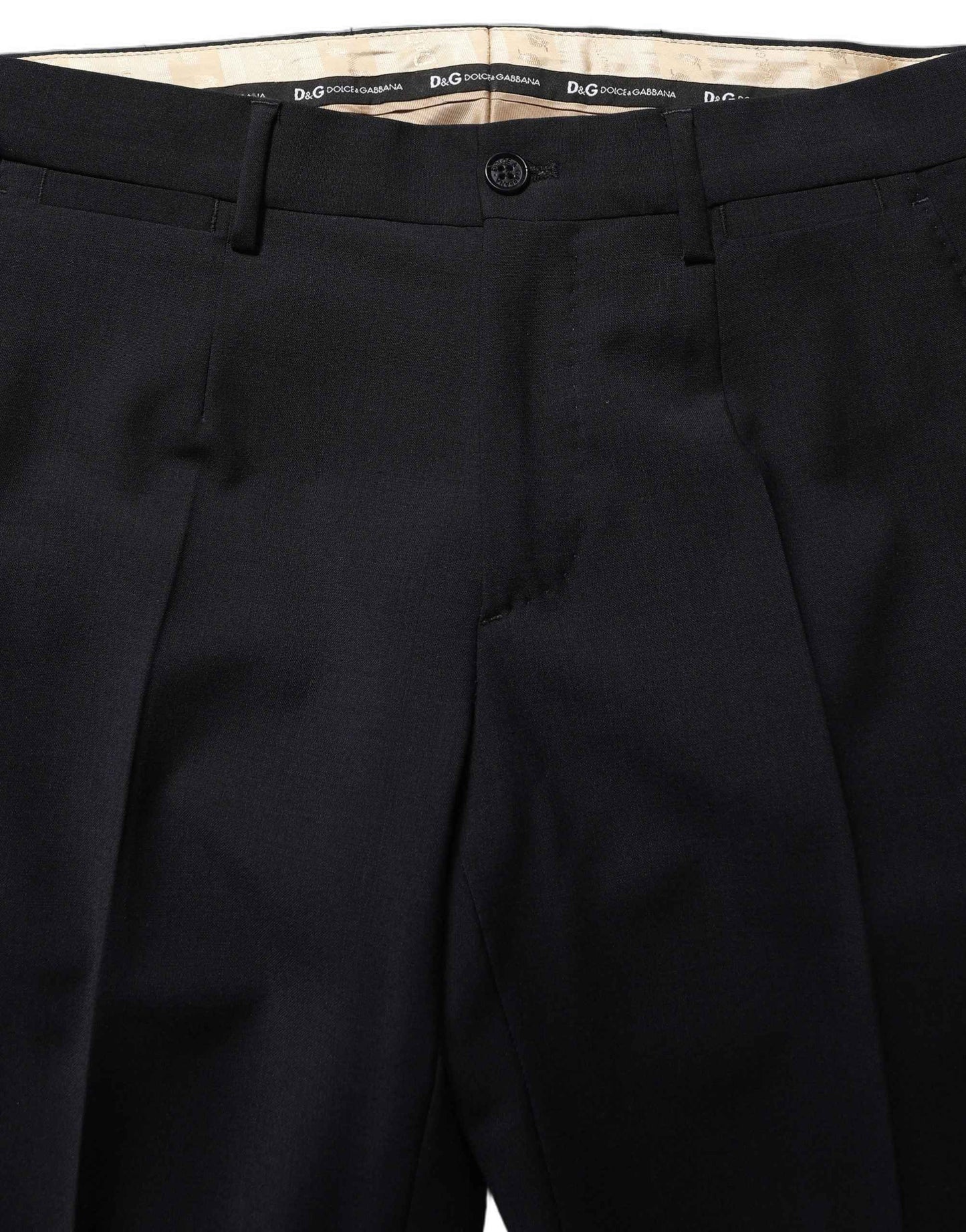 Black Wool Slim Fit Formal 3 Piece Men Suit