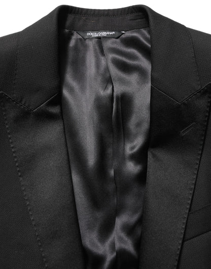 Black MARTINI Slim Fit Formal 3 Piece Suit