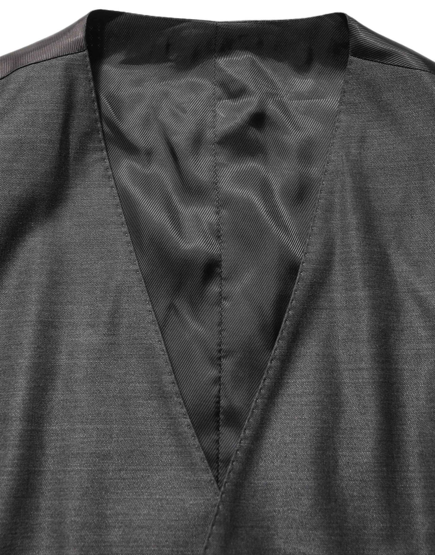 Gray MARTINI Slim Fit Formal 3 Piece Suit