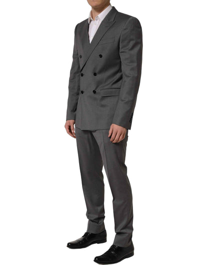Gray MARTINI Slim Fit Formal 2Piece Men Suit