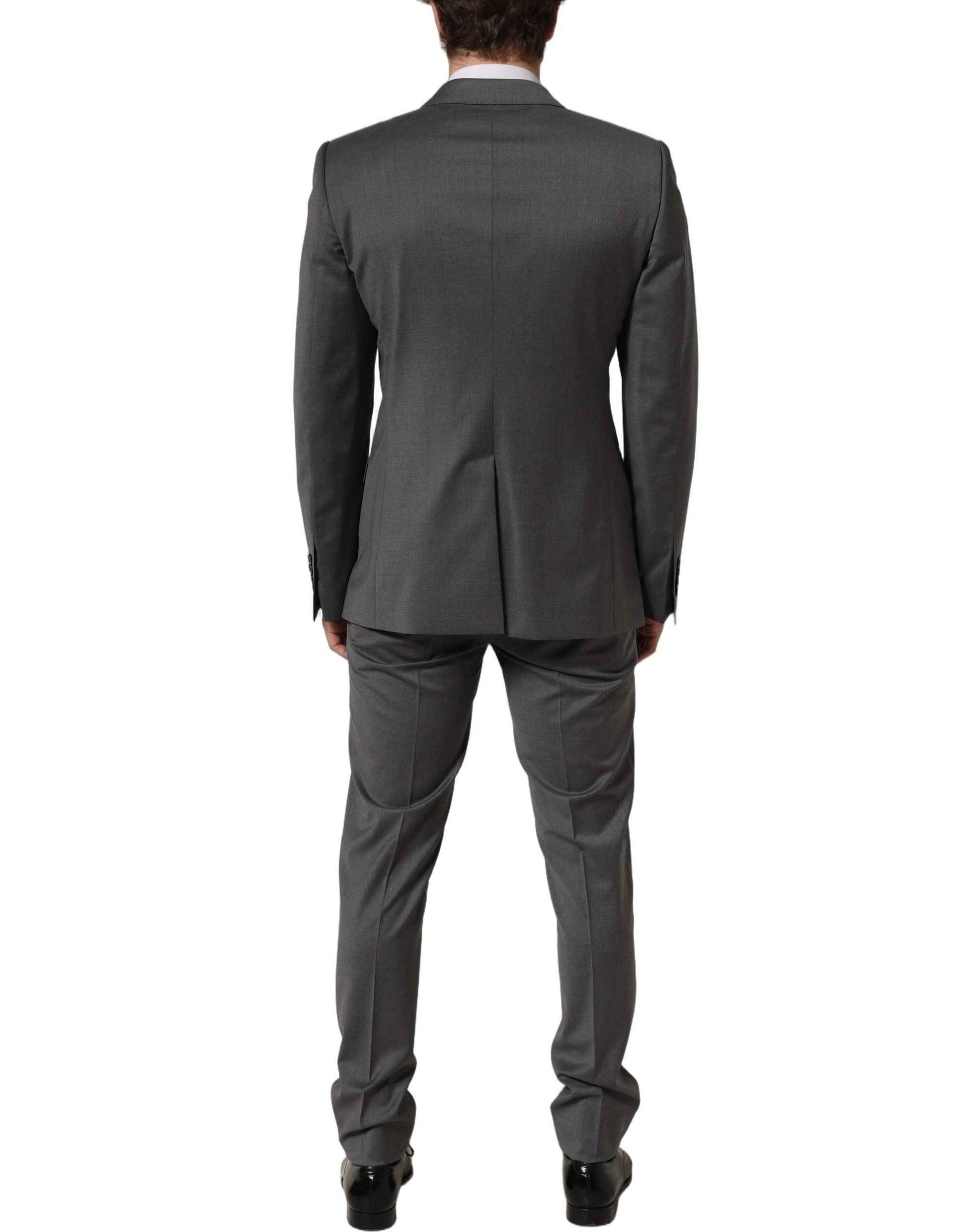 Gray MARTINI Slim Fit Formal 2Piece Men Suit
