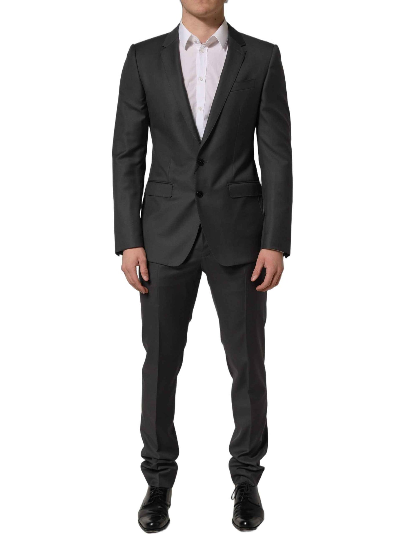 Gray MARTINI Slim Fit Formal 2Piece Men Suit