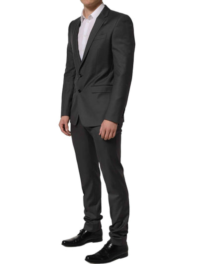 Gray MARTINI Slim Fit Formal 2Piece Men Suit
