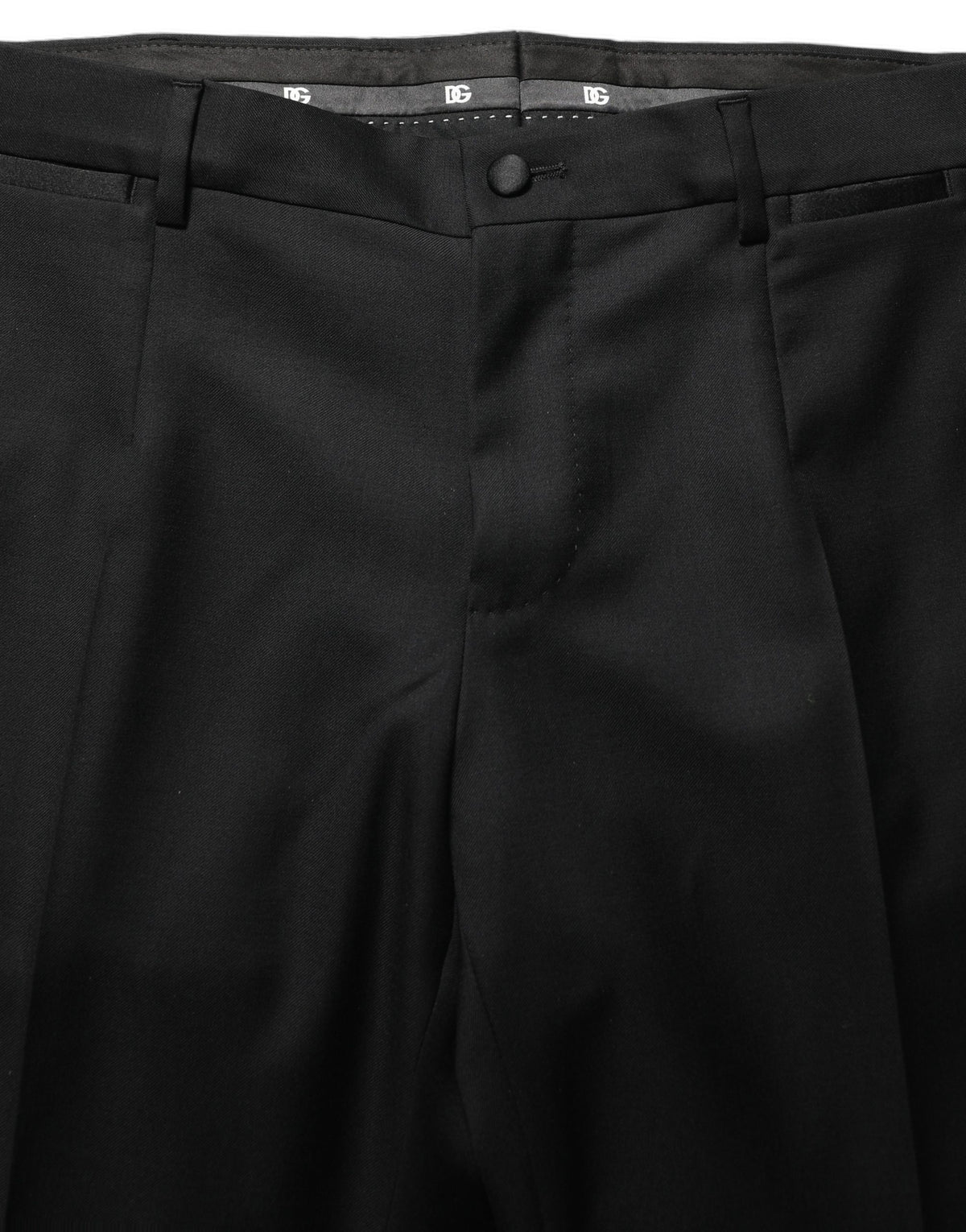 Black Wool Slim Fit Formal 2 Piece Men Suit