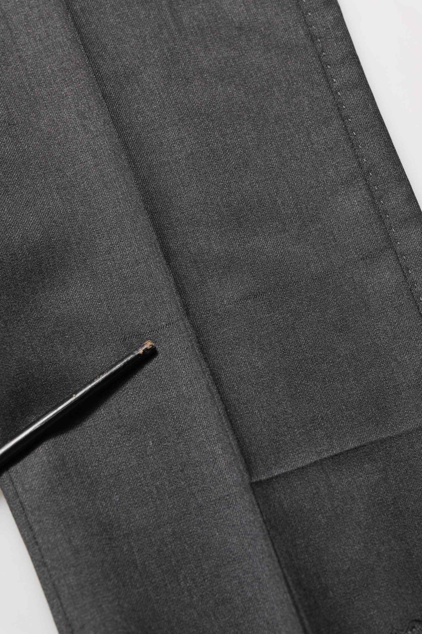 Gray Wool Slim Fit Formal 2 Piece Men Suit