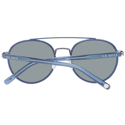 Blue Metal Sunglasses