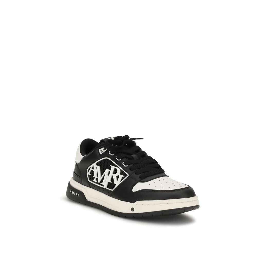 Black Calf Leather Bos Taurus Low Top Sneakers