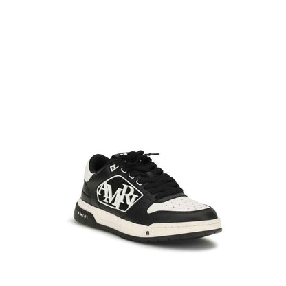 Black Calf Leather Bos Taurus Low Top Sneakers